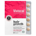 Viviscal Hair Health Supplement - 60 Tablets - 100% Drug-Free Formula for Existing Hair Growth